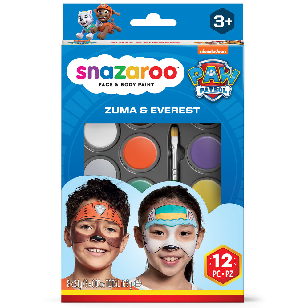 Snazaroo Kit Maquillaje Patrulla Canina Zuma & Everest