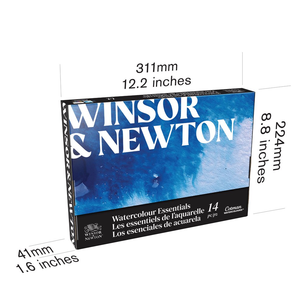 Winsor & Newton Acuarela Cotman Set 10x5ml - Esenciales Acuarela