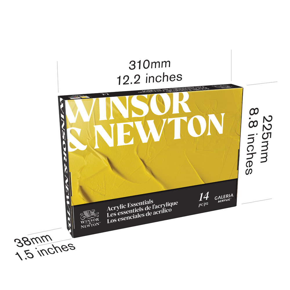 Winsor & Newton Acrílico Galeria Set 10x12ml - Esenciales Acrílico