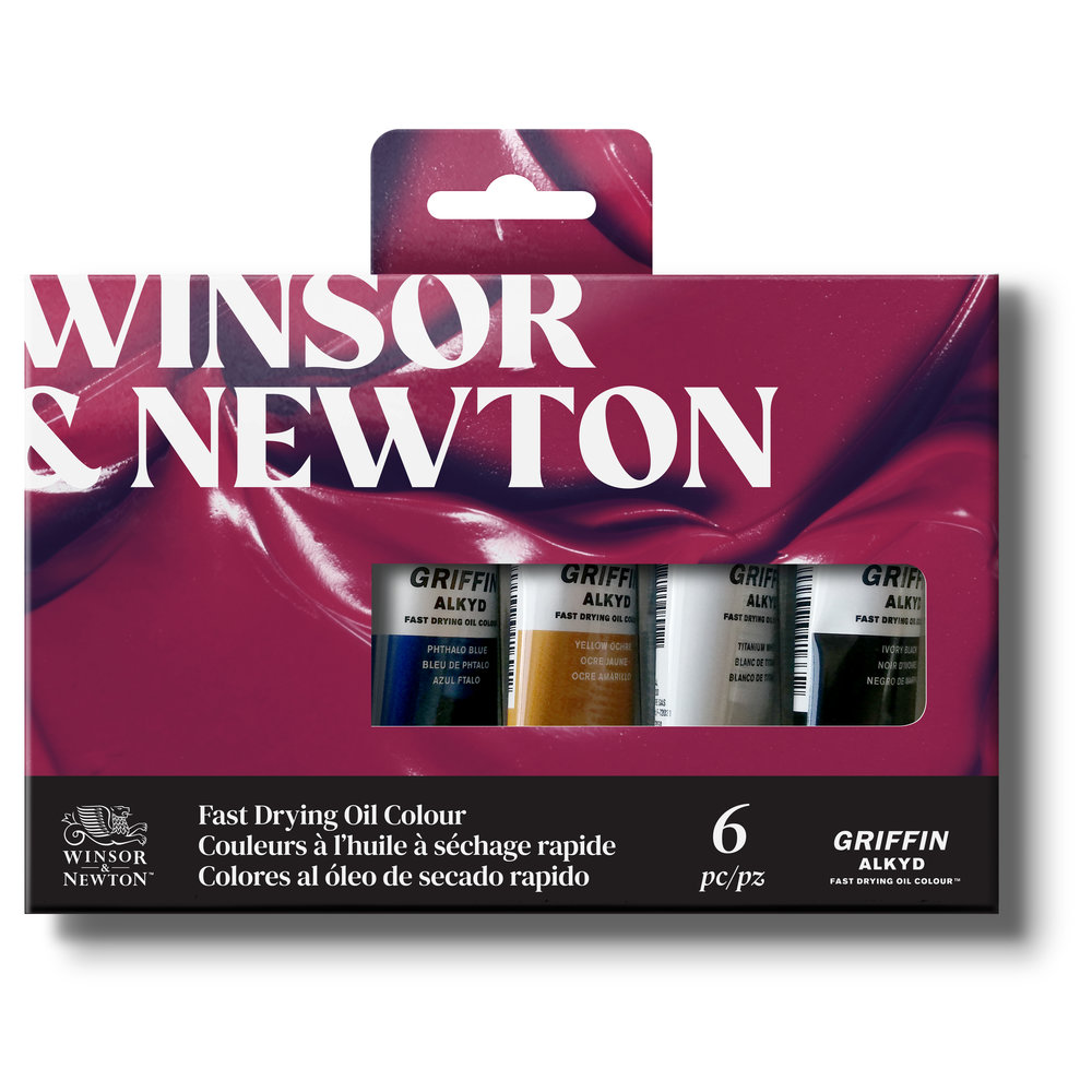 Winsor & Newton Griffin Beginners Set 6x37ml