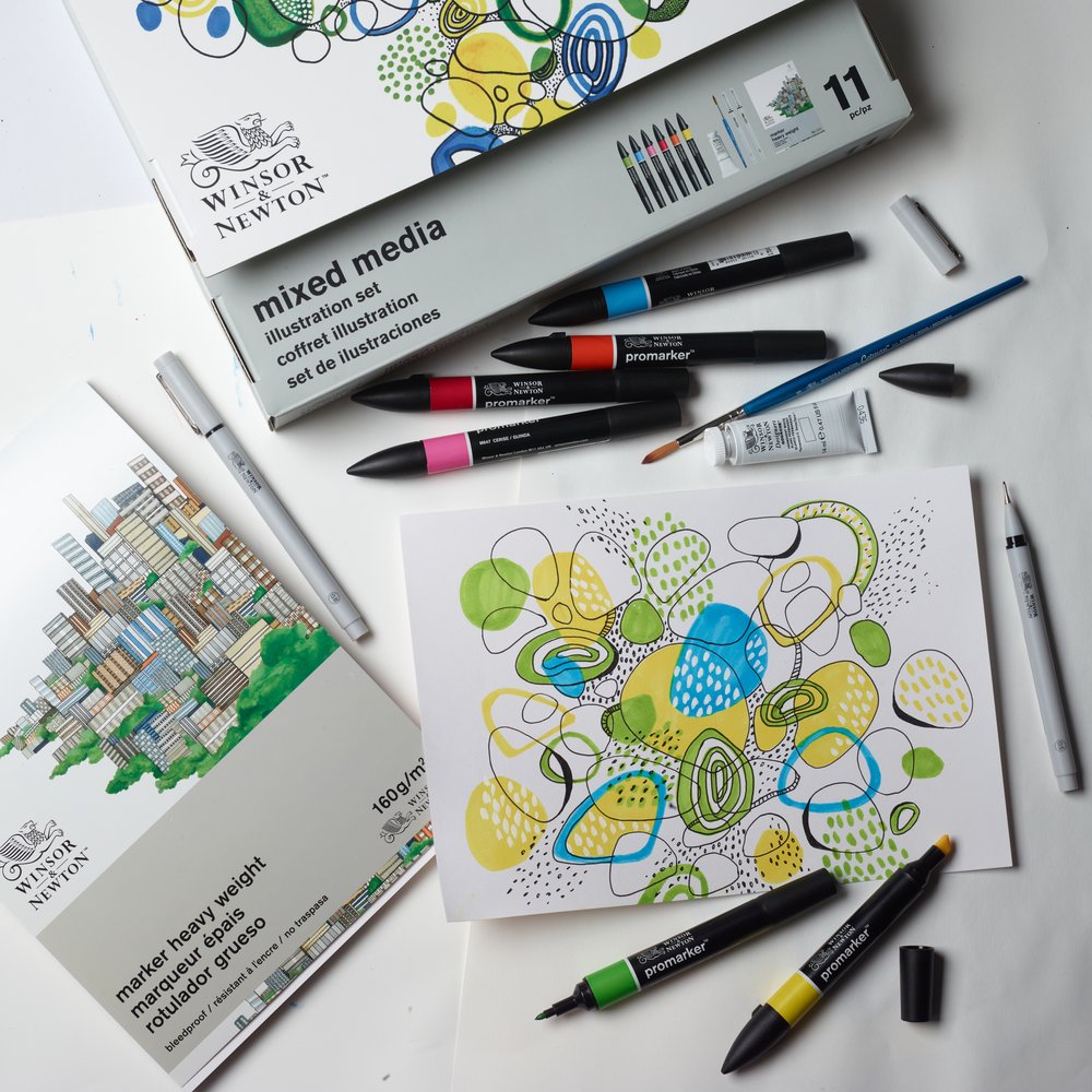 Winsor & Newton Mixed Media Set - Ilustracion