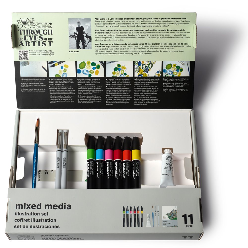 Winsor & Newton Mixed Media Set - Ilustracion