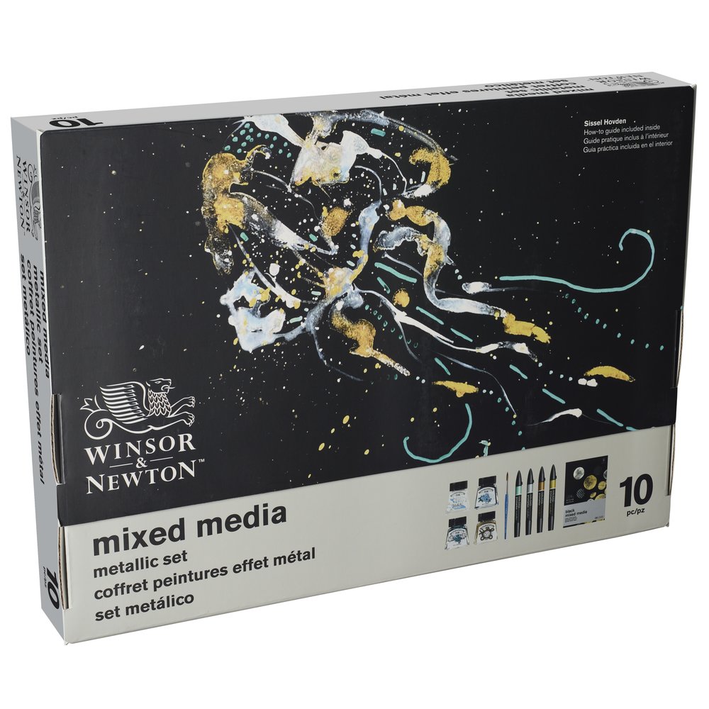 Winsor & Newton Mixed Media Set - Metalicos