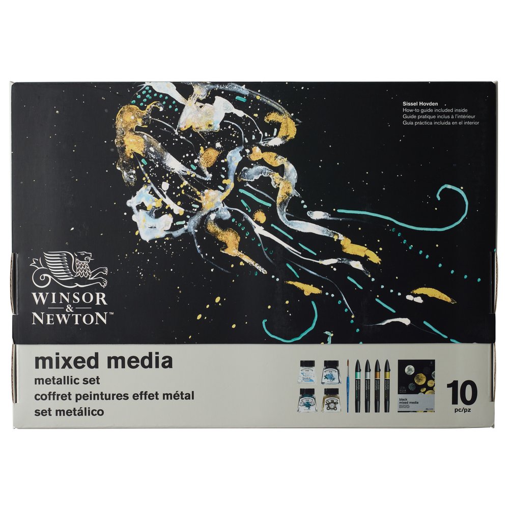 Winsor & Newton Mixed Media Set - Metalicos