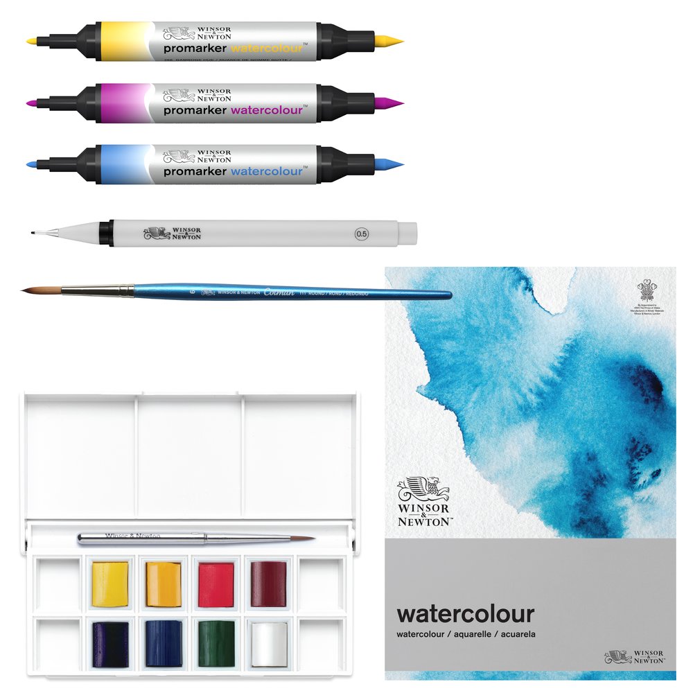 Winsor & Newton Mixed Media Set - Acuarela