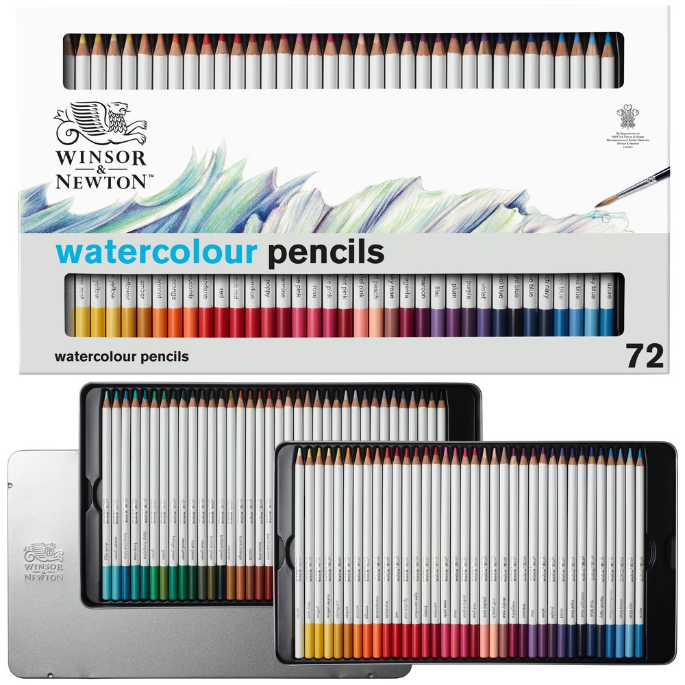 Winsor & Newton Studio Collection Lapices Acuarela x72