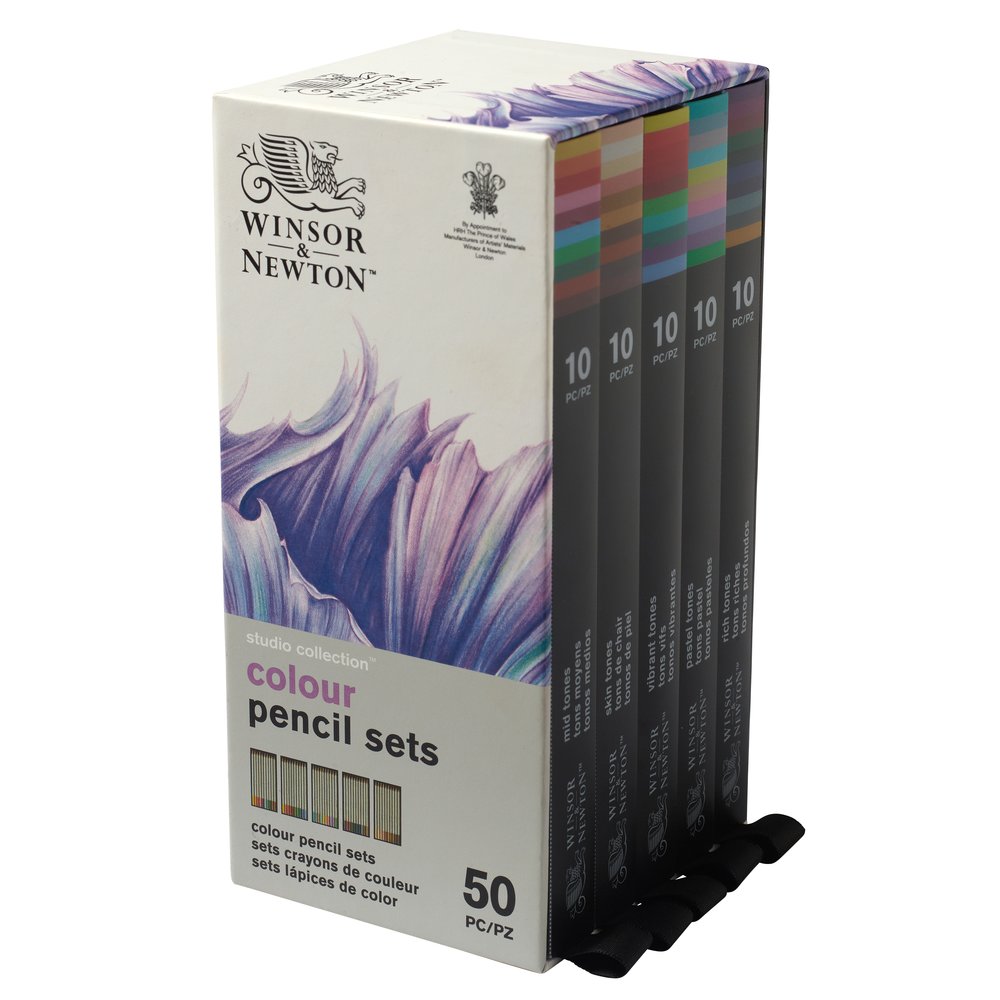 Winsor & Newton Studio Collection Lapices Color x50