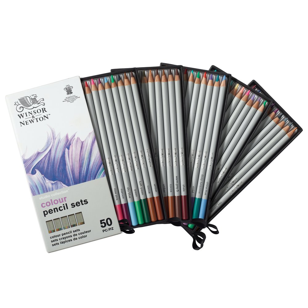 Winsor & Newton Studio Collection Lapices Color x50