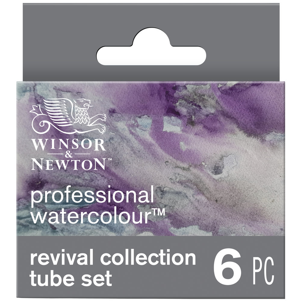 Winsor & Newton Professional Watercolour Revival Collection 6 Tubes