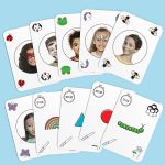 Snazaroo Juego de cartas de pintura facial familiar