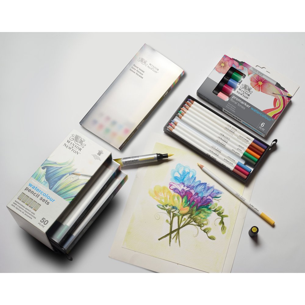 Winsor & Newton Studio Collection Lapices Acuarela x50