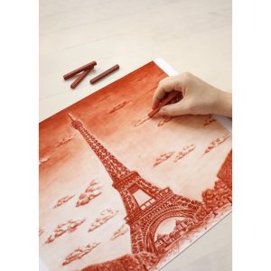 Conté à Paris Blister 2 Carres Sanguina xVIII