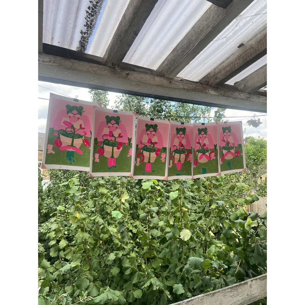 Winsor & Newton Designers Gouache Set Tubos 5x14ml Colores Botanicos