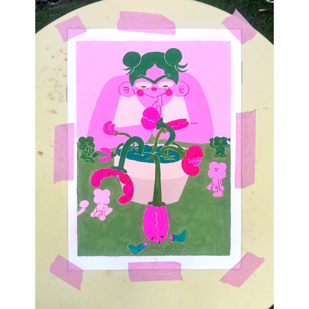 Winsor & Newton Designers Gouache Set Tubos 5x14ml Colores Botanicos