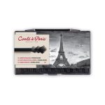Conté à Paris Caja 12 Carres Negro 2B