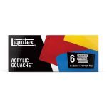 Liquitex Profesional Gouache Acrílico 6x22ml Set Colores Primarios