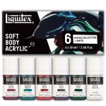 Liquitex Soft Body Set 6x59ml - Muted Collection + Blanco