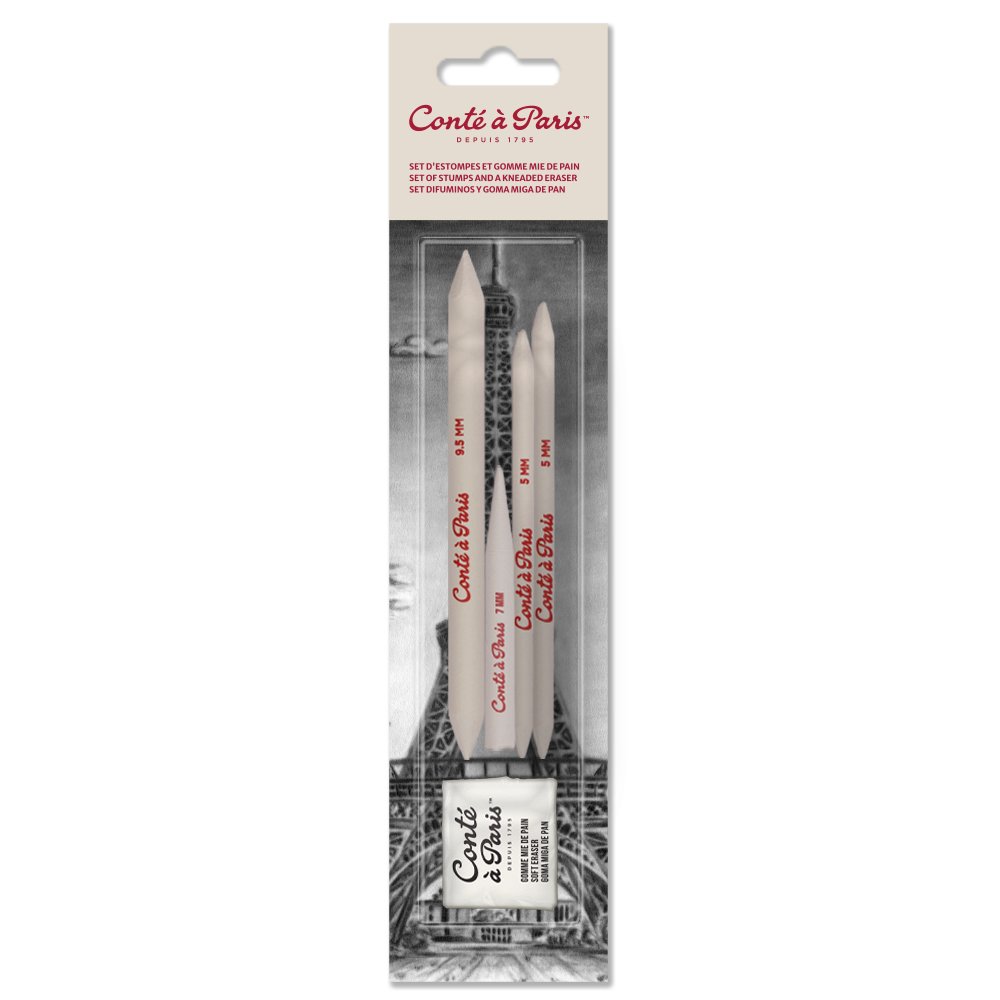 Conté à Paris Set Difumino + Goma