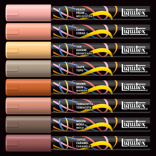 Liquitex Marker 8x2mm Set - Retrato