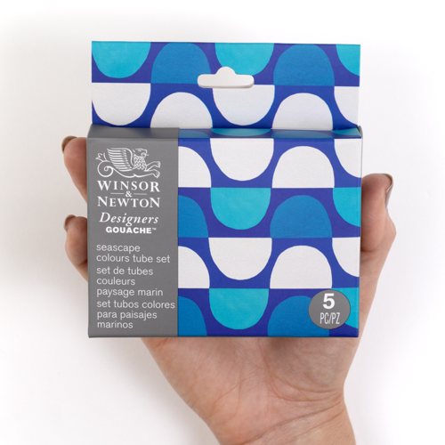 Winsor & Newton Designers Gouache Set Tubos 5x14ml Paisajes Marinos