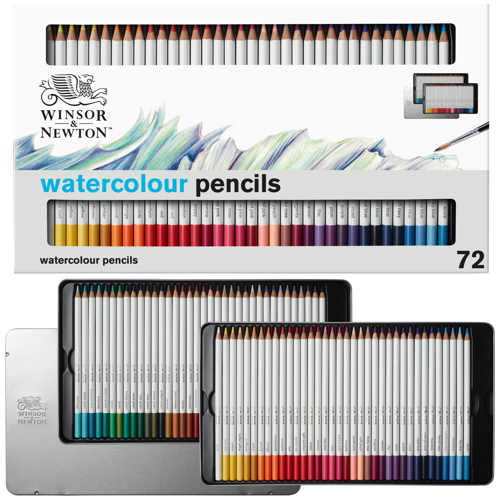 Winsor & Newton Studio Collection Lapices Acuarela x72
