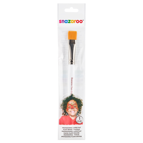 SNAZAROO- Pincelde de Maquillaje Profesional - Plano y Grande- Universal