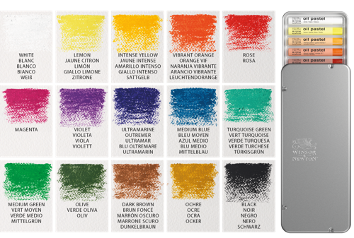 Winsor & Newton Pastel Oleo x15 Set De Iniciación