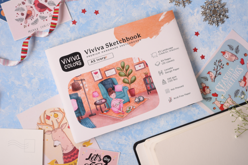 Viviva Cuaderno de Dibujo -A5