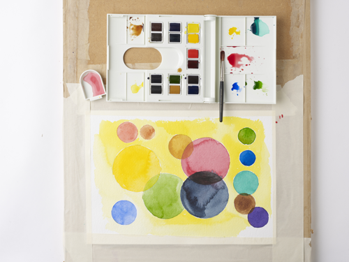 Winsor & Newton Acuarela Profesional Compacta 14x1/2 godets + Pincel