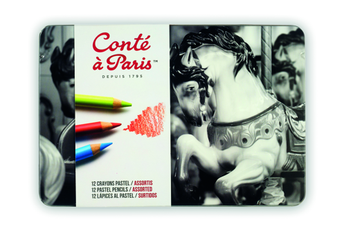 Conté à Paris Caja 12 Lapices Pastel Surtido