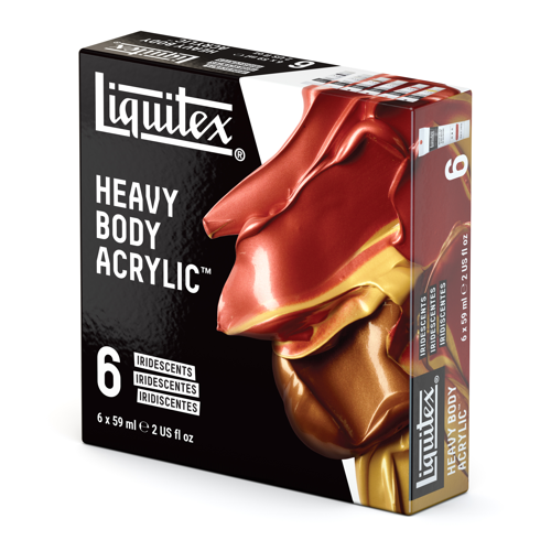 Liquitex Acrílico Heavy Body Set 6x59ml Iridiscentes