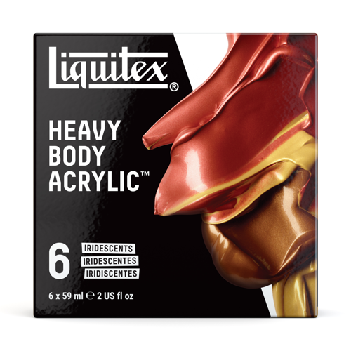 Liquitex Acrílico Heavy Body Set 6x59ml Iridiscentes