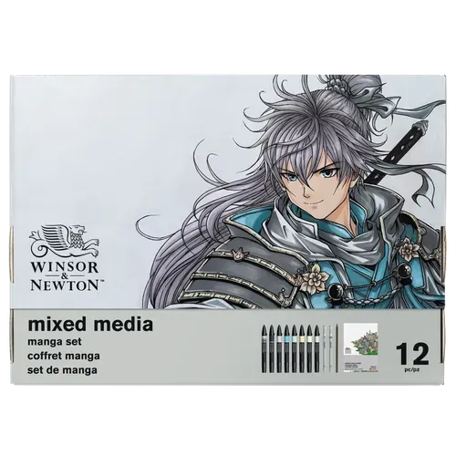 Winsor & Newton Promarker Mixed Media Set - Manga 2