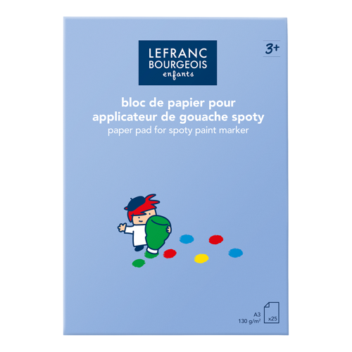 Lefranc Bourgeois Bloc A3 Spoty - 130Gr - 25H Educacion