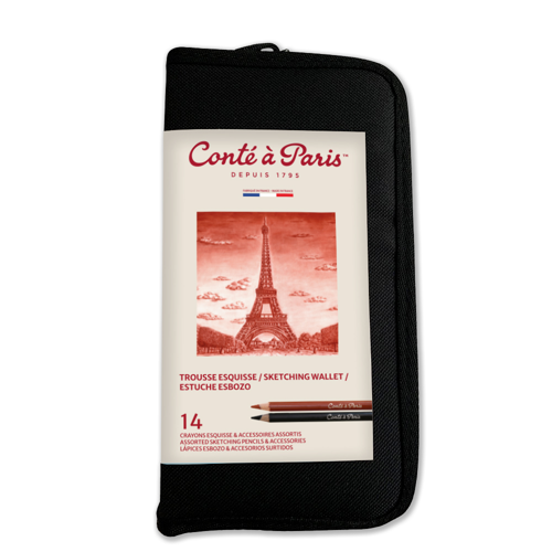 Conté à Paris Estuche Esbozo