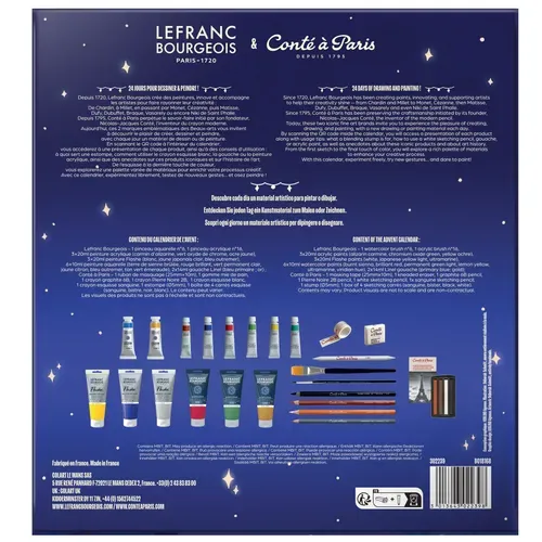 Lefranc Bourgeois & Conté à Paris Calendario De Adviento 2026