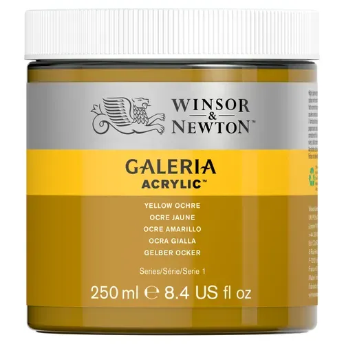 Winsor & Newton Acrílico Galería 250ml Ocre Amarillo