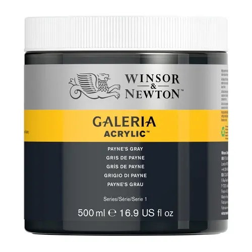 Winsor & Newton Acrílico Galería 500ml Gris de Payne