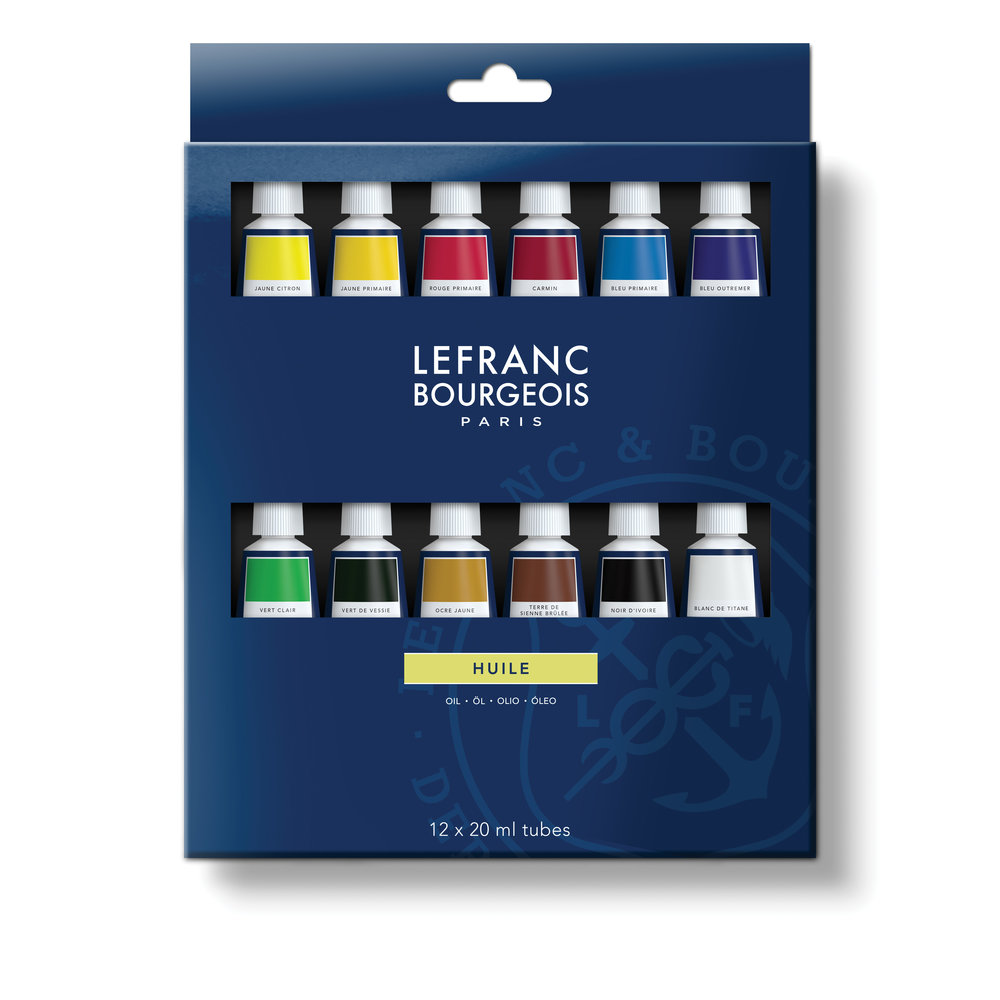 Lefranc Bourgeois Huile Fine Set 12x20ml