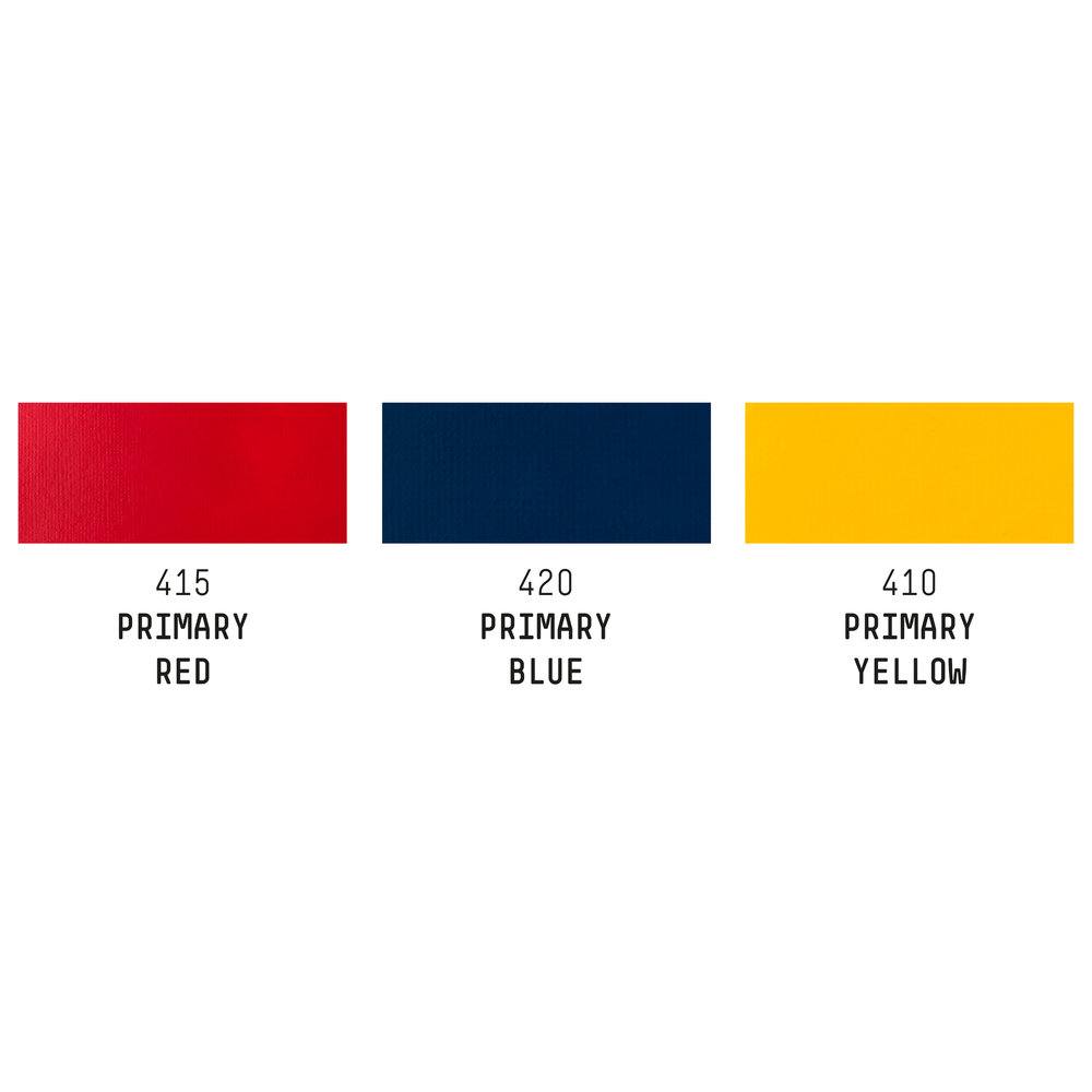 Liquitex Acrylique Basics Set 3x118ml Couleur Primaire