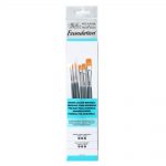 Winsor & Newton Foundation Pinceaux Aquarelle x6 2/3/5/3/5/6