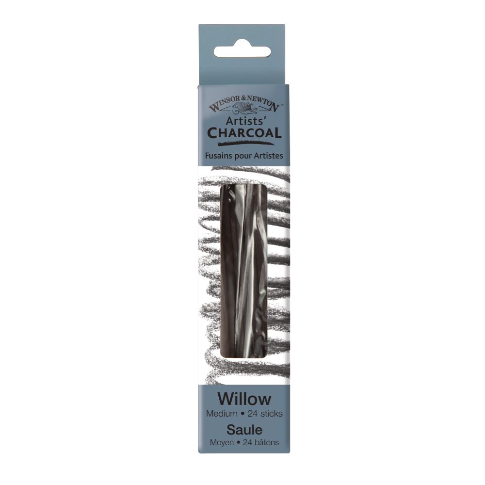 Winsor & Newton Fusains 24 Batons Mediums