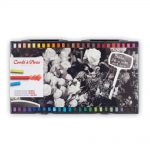 Conté à Paris Boite Plastique 48 Carrés Couleur Assortis