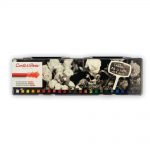 Conté à Paris Boite Plastique 24 Carrés Couleur Assortis