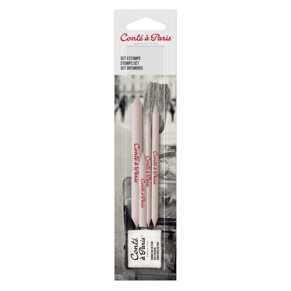 Conté à Paris Set Estompes + Gomme