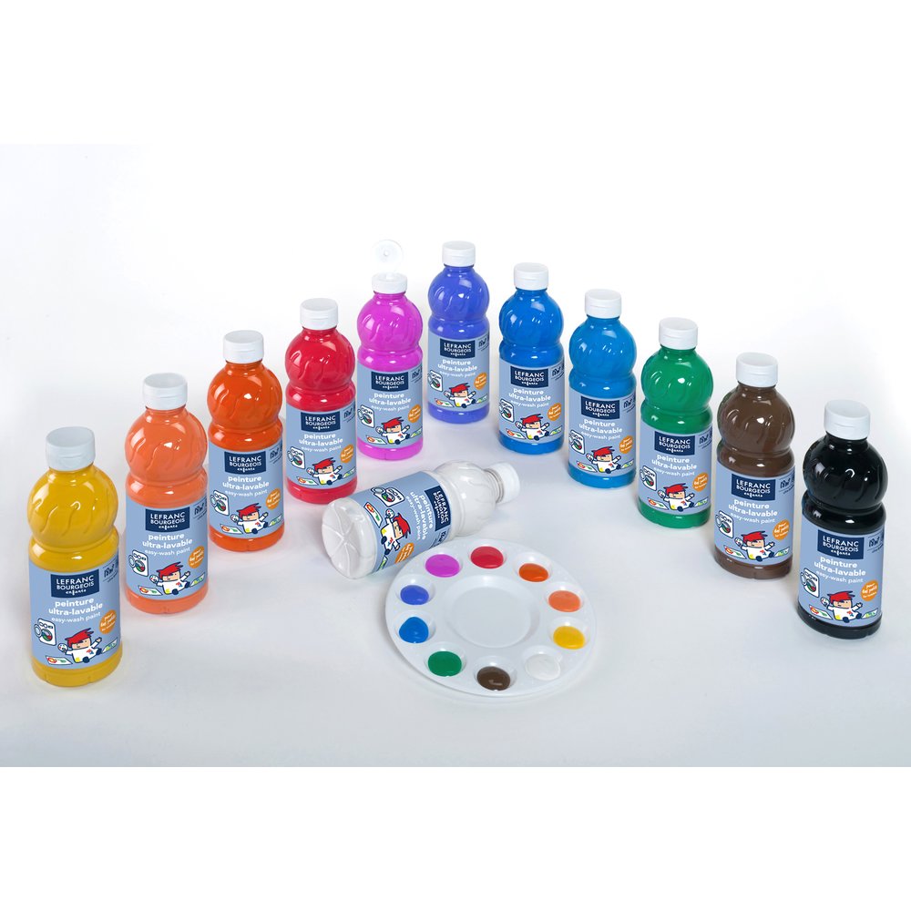 Lefranc Bourgeois Enfants Assortiment de Gouache Lavable