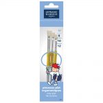 Lefranc Bourgeois Enfants Pinceaux Grippy en Soie de Porc Plat (N°8/10/12)