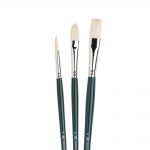 Winsor & Newton Set 3 Brosses Winton Manche Long