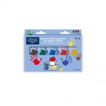 Lefranc Bourgeois Enfants Mes premières Gouaches aux Doigts Lavable Couleurs Classiques