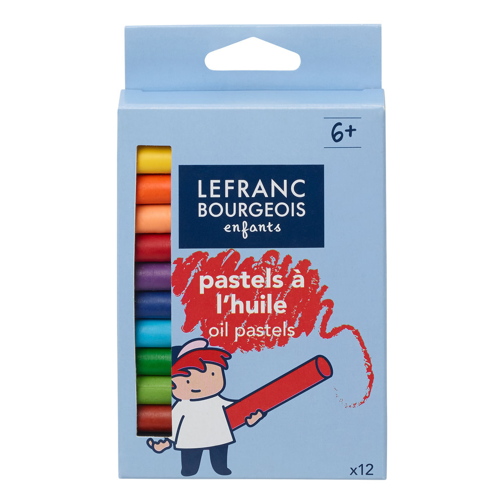 Lefranc Bourgeois Set de 12 Pastels à l'Huile